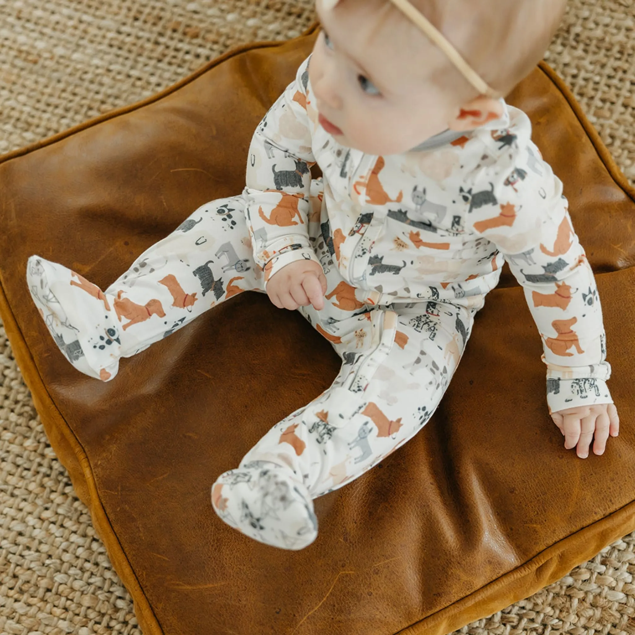 Zip-Up Footie Pajama - Rufus