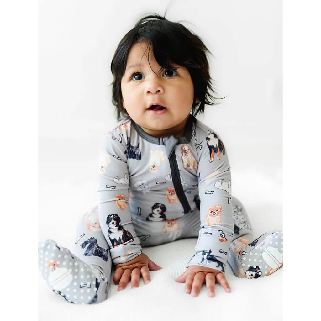 Zipper Footie Puppy Pack