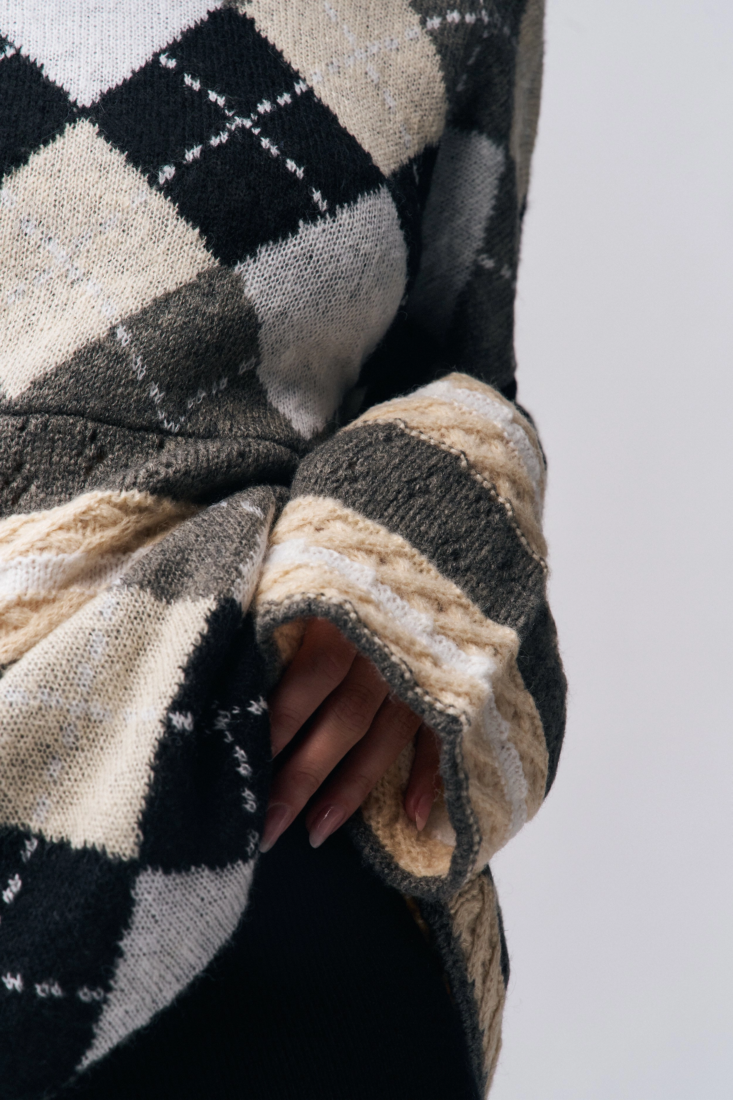 Crisp Texture GarmentDyed Finish Zuri Sweater