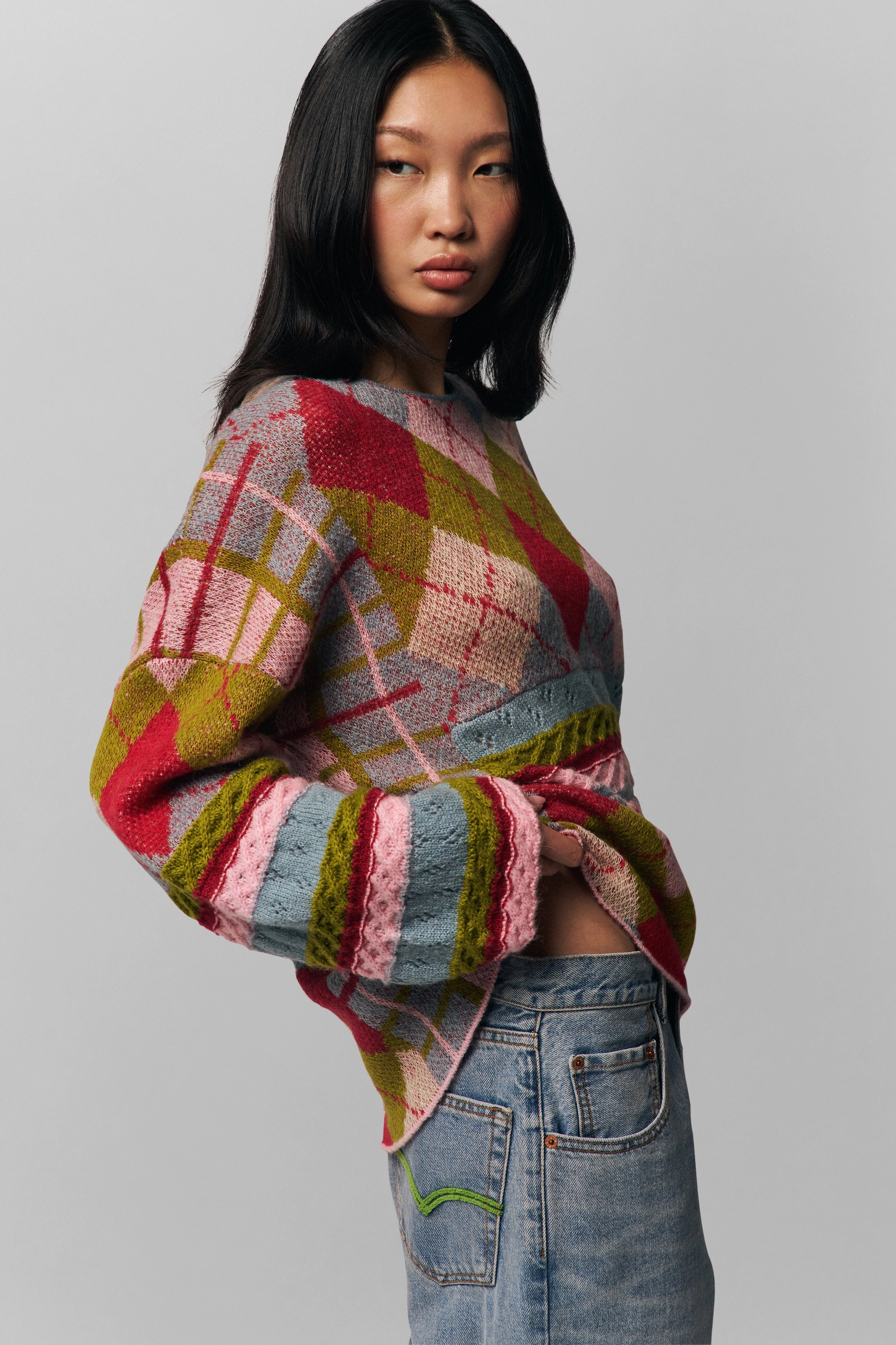 Zuri Sweater Ventilated Armhole Design